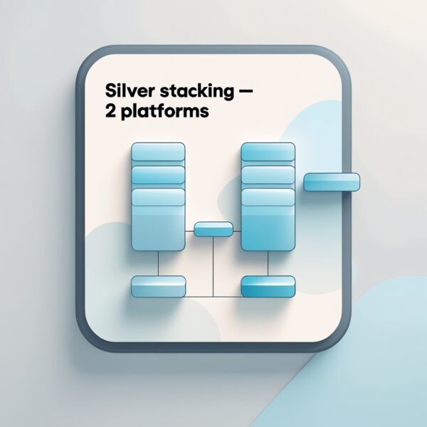 Silver Stacking - 2 Platforms